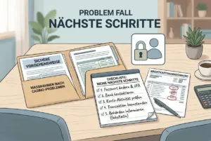 Schon registriert oder Geld überwiesen